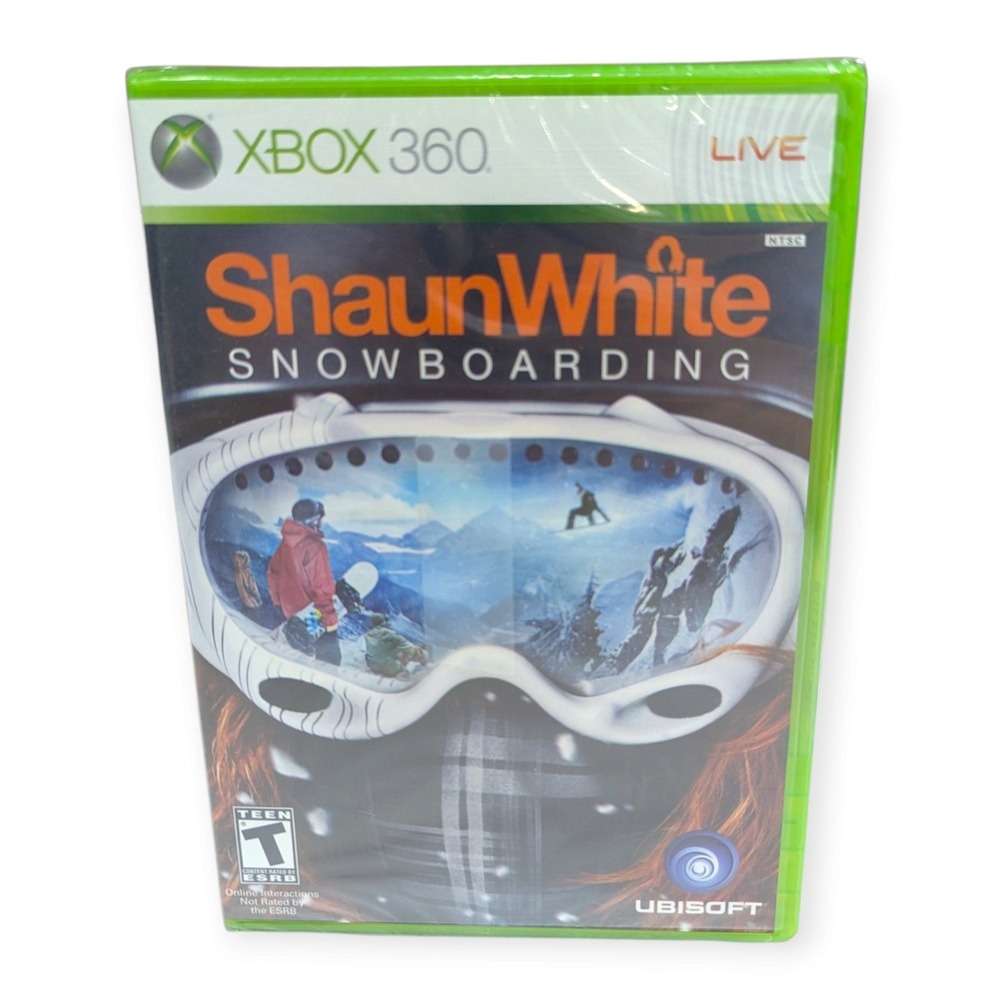 Shaun White Snowboarding Xbox 360 Ubisoft New Factory Sealed NTSC